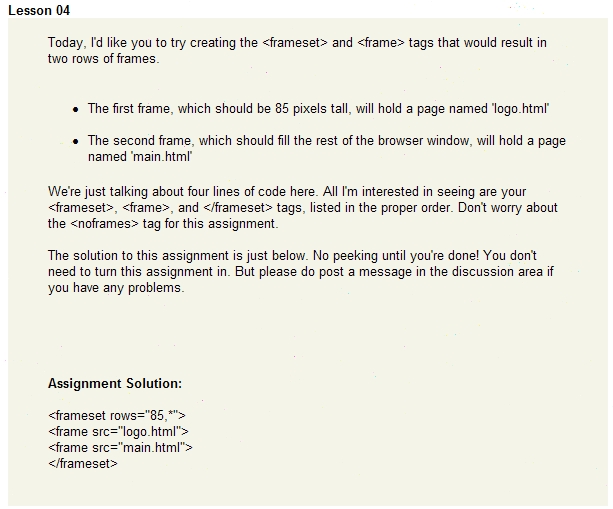 Assignment 4 Challenge